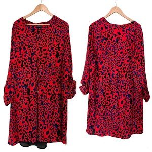 NWT Metaphor Red Draw String Dress 20W